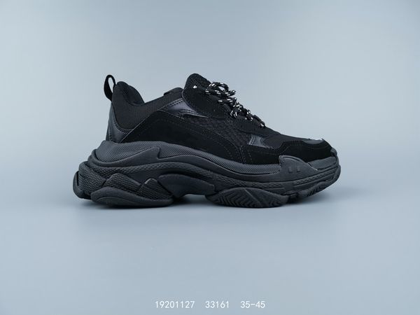 

triple-s designer paris 17fw triple s sneakers for men women black red white green casual dad shoes tennis increasing sneakers 35-45 cs07