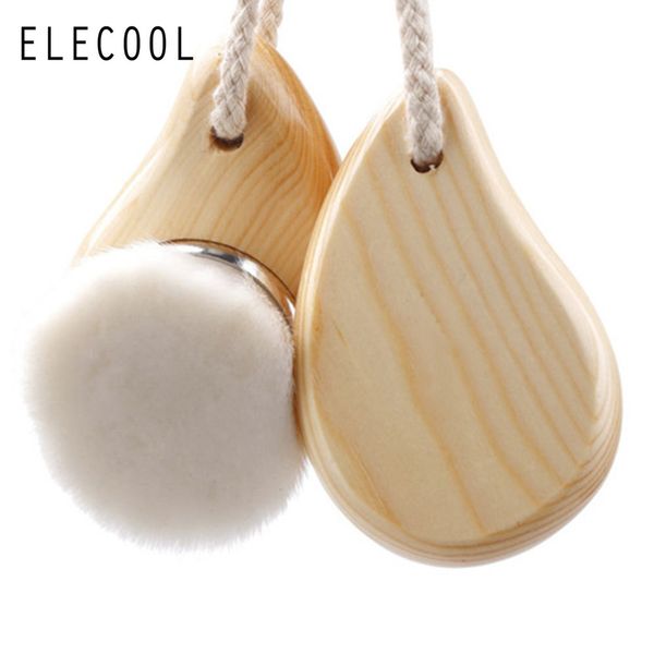 

elecool 1pc new soft mild fiber facial wash brush comma shape face deep cleansing clean wash pore care brush face care beauty