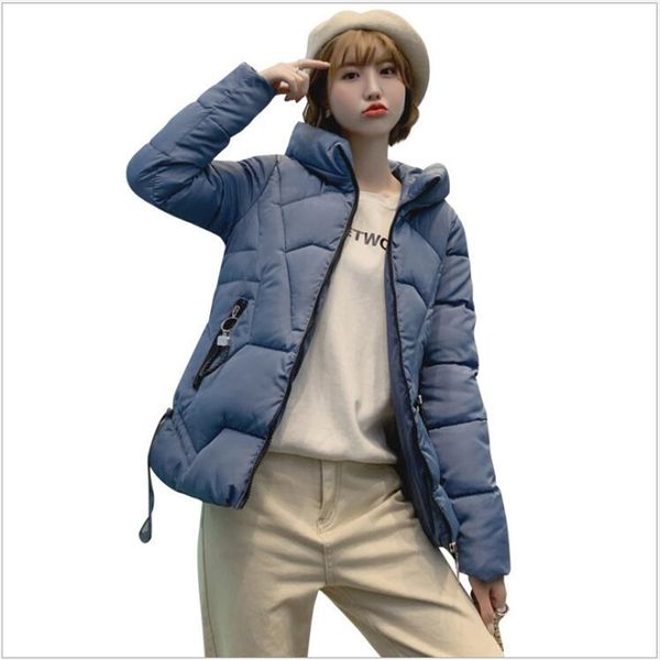 

short winter jacket women parka coat oversize plus size 6xl female warm thick student clothing outerwear casaco feminino r226, Tan;black