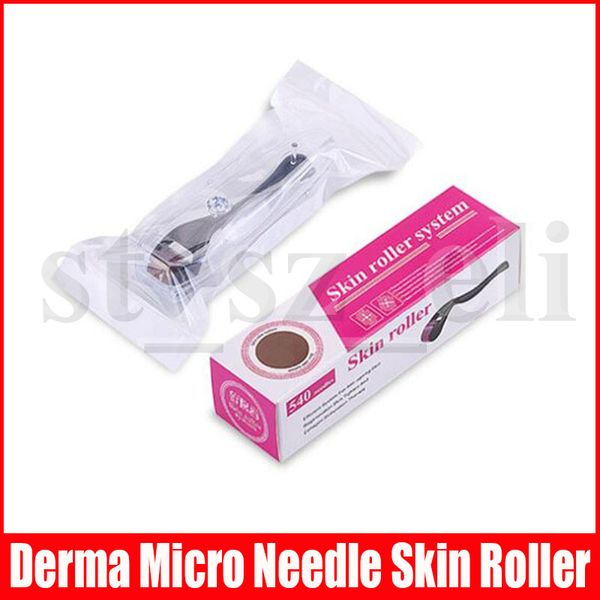 

540 micro needle skin roller scar dermatology therapy microneedle dermaroller home dermapen rda 0.2mm 0.25mm 0.5mm 0.75mm 1.0mm 1.5mm 2.0mm