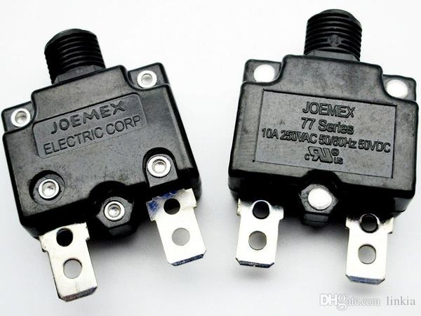 

taiwan joemex 77 series overcurrent protector 10a 250vac 50vdc