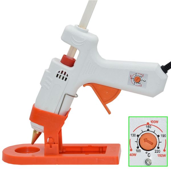 

electrican 40w-150w adjustable diy melt glue gun 11mm adhesive stick heater craft metal wood working decoration repair tool