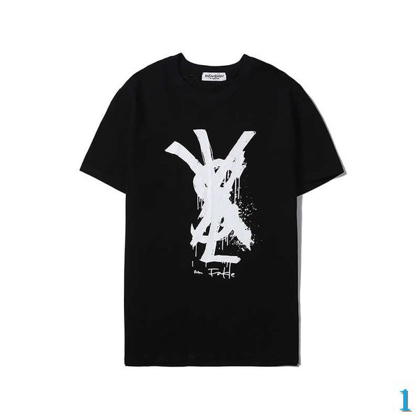 

mens designer t shirts embroidery brand fashion tees breathable teens shorts sleeves letters luxury clothing summer 1, White;black