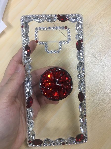

new good bling crystal diamond gem case rhinestone cover for iphone x 7g 8g plus 6s plus 5s se sumsang
