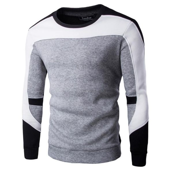 

dihope autumn sweater men cotton o-neck pull homme 2020 knitwear men sweater hip-hop patchwork pullovers male camisa, White;black