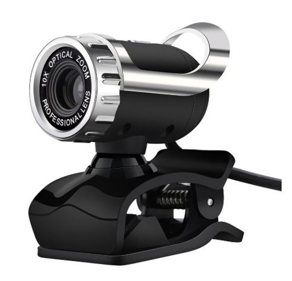 SeenDa USB WebCamera 360 graus Digital Video webcam com microfone Clipe de imagem CMOS para Computador Desktop PC Laptop TV Box