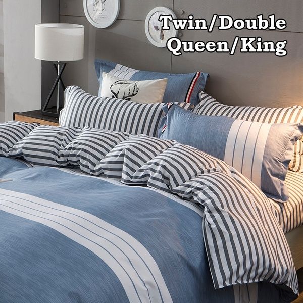 

super soft bedding set blue trending comforter cover bed linen