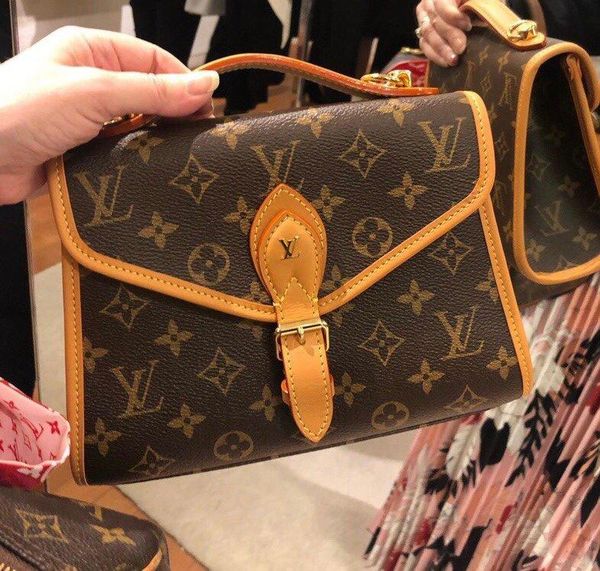 

women brand fashion marmont bags genuine leather crossbody handbag purses backpack shoulder bag m51123 size 24x17x8cm