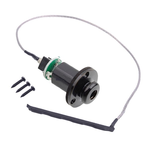 

durable diy ukulele piezoelectric endpin piezo pickup hawaii guitar accessory