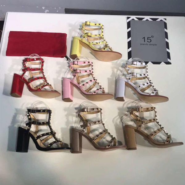 

Rivet woman andal fa hion de igner leather brand high heeled hoe banquet party beach wedding hoe lingback pump andal u 11 42