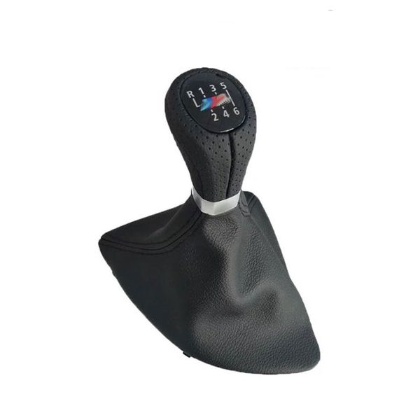 

for 1 series e81 e82 e87 e88 lhd car shift knob gear knob with leather boot and frame car styling accessories