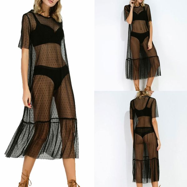 

women bikini cover up swimwear swimsuit bathing suit beach summer dress