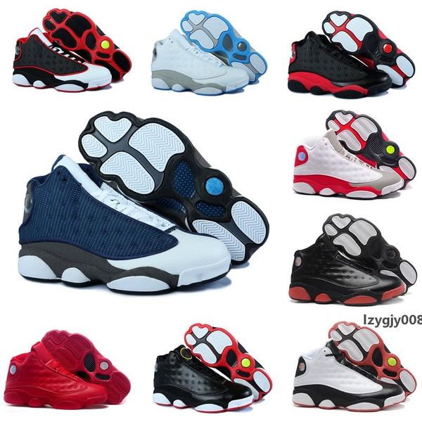 

13s men basketball shoes 13 phantom chicago gs hyper royal black cat bred men women designer sneakers sports shoes size 7-13
