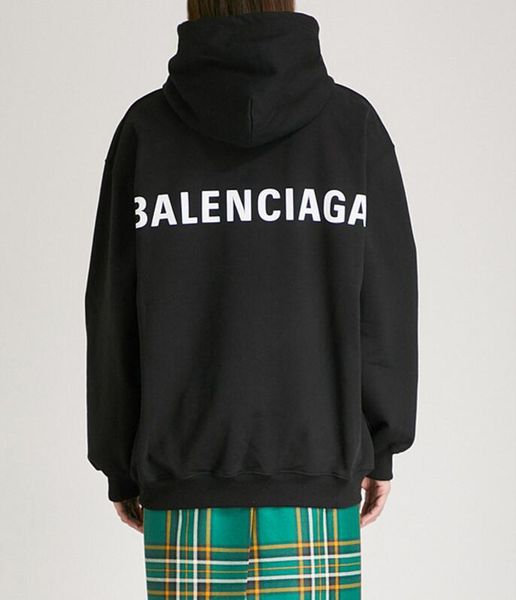 

fashion brand men hoodies men women coats spring autumn male hip hop casual hoodies men's sweatshirts streetwear hoodie, Black