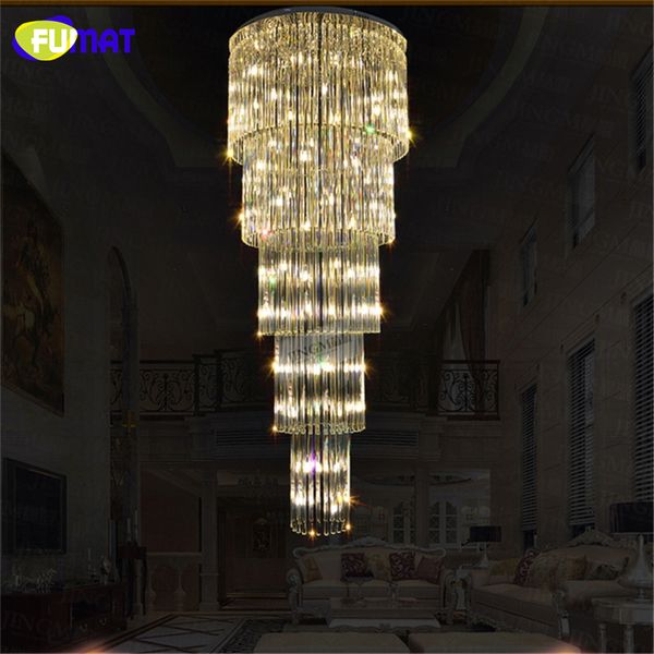 

fumat modern k9 led living room crystal chandeliers crystal lustre luxury led chandelier light for staircase stair bedroom l