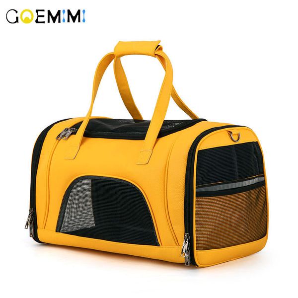 

luxury portable pet dog large dogs travel double shoulder backpacks sport riding hiking outdoor pet carrier bag