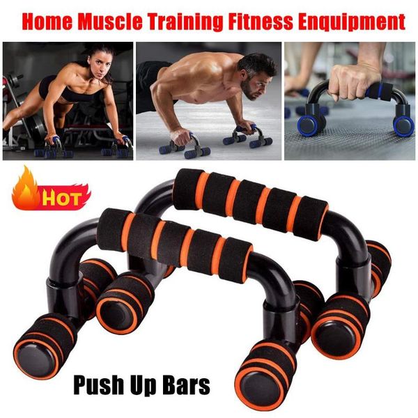 

foam handle fit penn push up bar stand for chest pull press gym fitness exercise sturdy non-slip home workout full body training