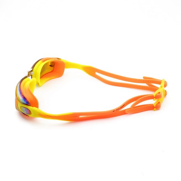 

new style soft silicone anti fog anti-scratch colorful lens swimming diving goggles glasses eye protect wear for kids boy girl