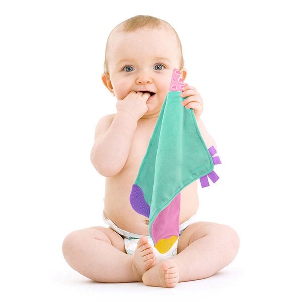 

baby soft plush towels toy infant appease towel grasping rattles playmate calm toys