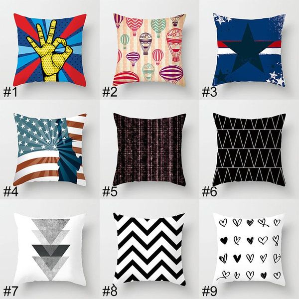 Side Print Cushion Covers Modern Minimalist Abstract Geometric