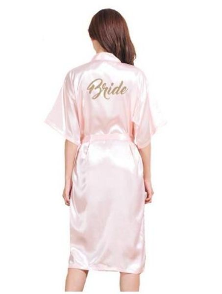 

plus size 3xl nightwear casual letter of "bride" kimono bathrobe gown bride bridesmaid wedding robe sleepwear women nightgown, Black;red