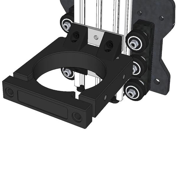 Freeshipping Open builds Peças da máquina de gravura Suporte do suporte do eixo Cnc Spindle Fixture Spindle Holder