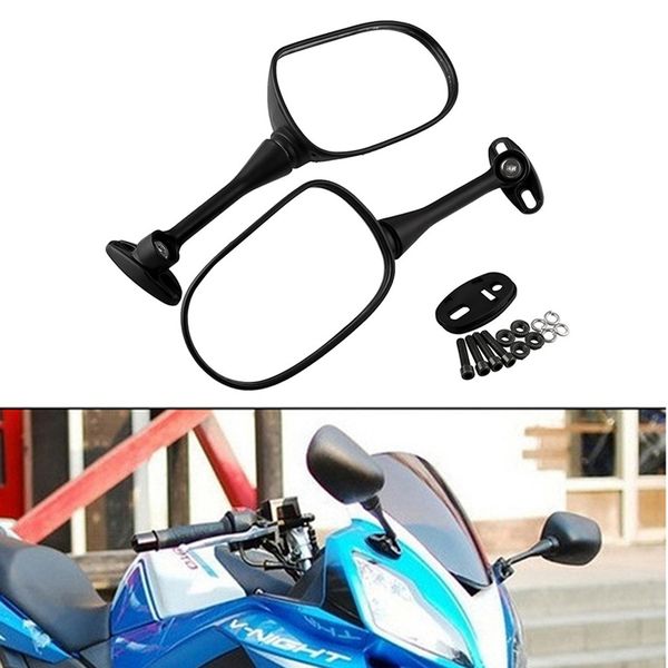 

1 пара мотоцикл зеркало заднего вида боковые зеркала универсальный