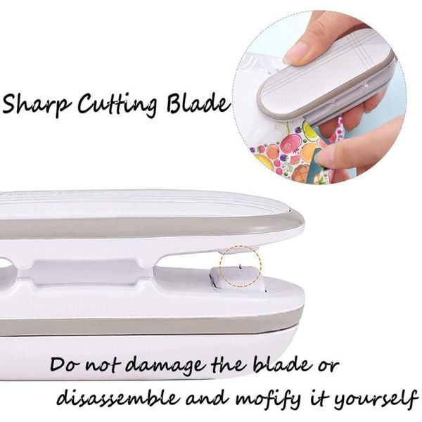 

2 in 1 bag heat and cutter portable hand pressure heat mini sealing machine price
