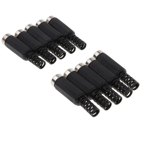 

10piece dc power socket welding jack adapter connector 5.5x2.5mm