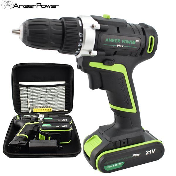

21v plus hand drill battery batteries electric screwdriver power tools mini drilling cordless screwdriver electric drill mini