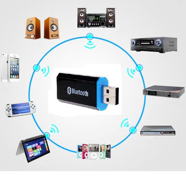 

usb bluetooth приемник aux 3.5 мм аудио музыкальный приемник адаптер bluetooth dongle для дома стерео динамик звуковая система потоковая маш