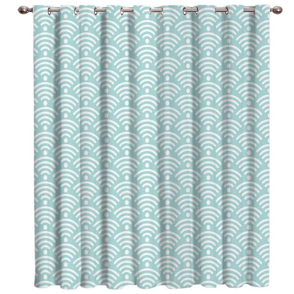 

japanese wave pattern window treatments curtains valance room curtains large window dark living room bathroom