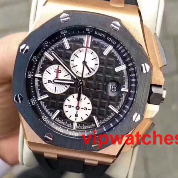

new arrivals rose gold men designer watch quartz royal diver mens watches wristwatches, Slivery;brown