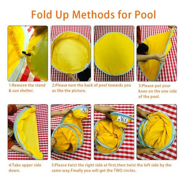 

clean play portable sun shade ball frame home use garden swimming pool waterproof tent shape bathtub indoor outdoor beach