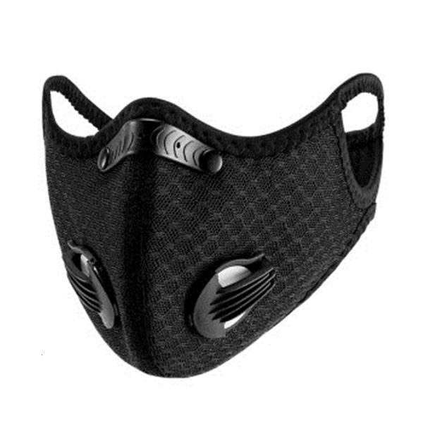 

dhl ship10 20 40 1pcs dust outdoor headscarf pm2.5 activated carbon paper health care anti haze mask qab635, Black