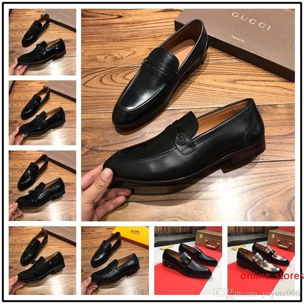 

mens genuine leather dress shoes italian design and hand-polished men shoes