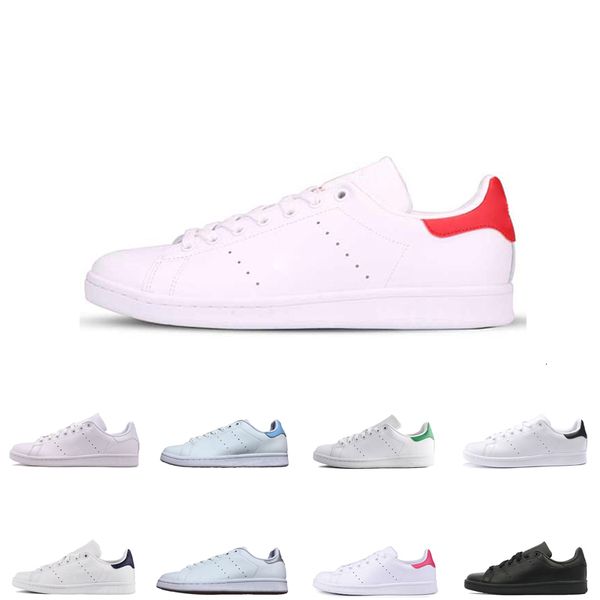 

2019sell fashion men women casual shoes smith stan female flat sneakers pink white black green deportivas mujer lovers sapatos size