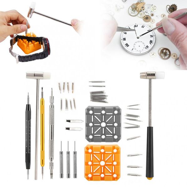 

spring bar screwdriver hammer link watchband remover accessory watch repairing tool watch tool kit for watchmaker