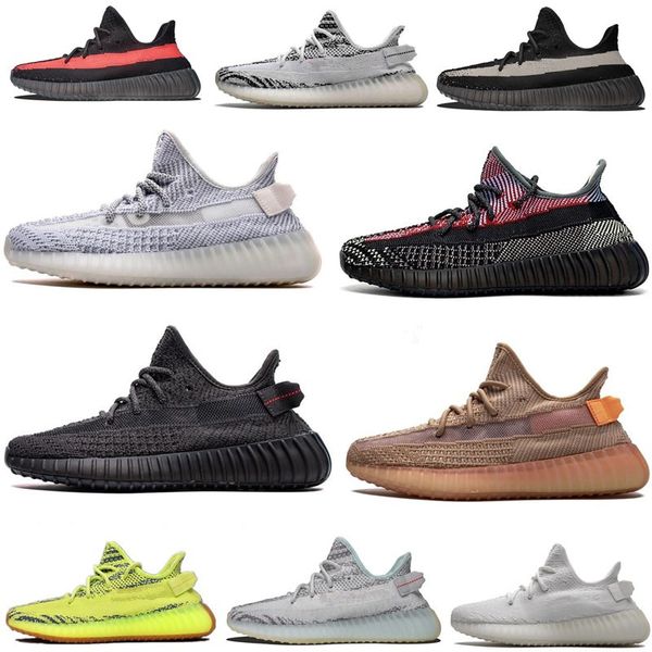 

yecheil yeezreel v2 running shoes static clay true form hyperspace zebra black white butter men designer women sports sneakers man shoes