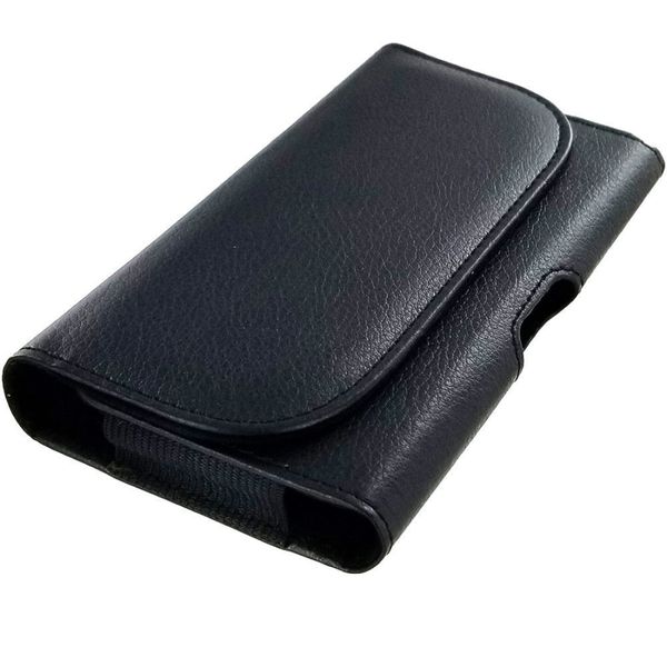 

universal cellphone pu leather belt clip holster carrying case cover pouch for iphone x xs max samsung phones