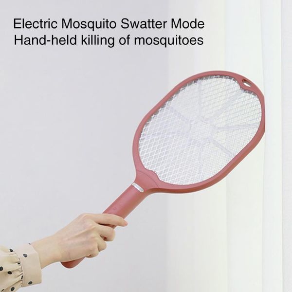 

3 слоя swatter handheld убийцы москита бытовая usb зарядный гостиная pest control с led light безопасности сумка zapper