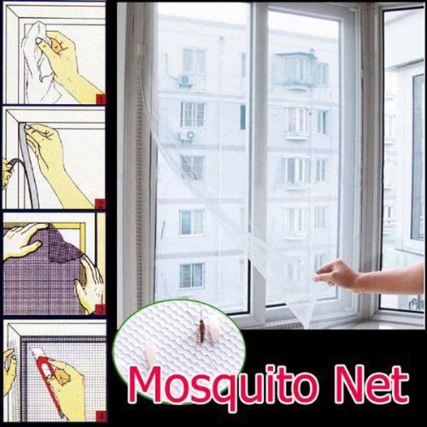 

1pc anti mosquito window screen mesh net для дома номер комары сетки занавес protector насекомых bug buzz fly window screen mesh