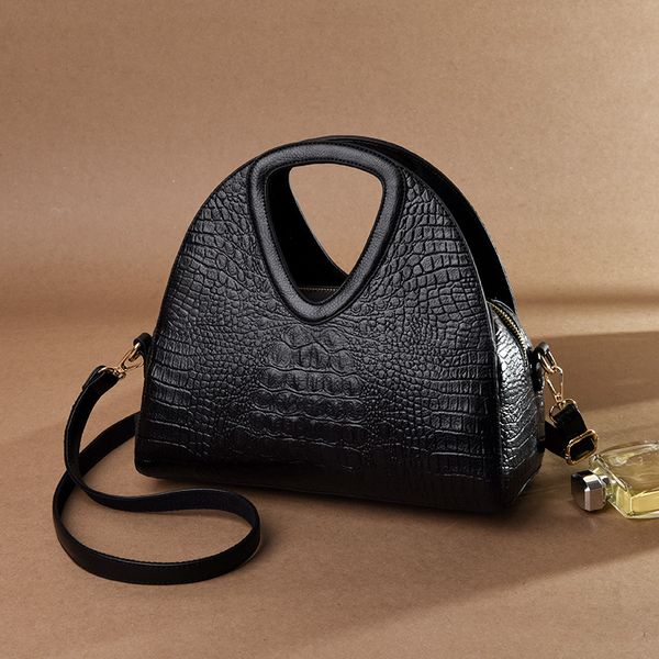 

women's bag 2020 new large capacity shoulder bag european and american fashion handbag zipper buckle crossbody