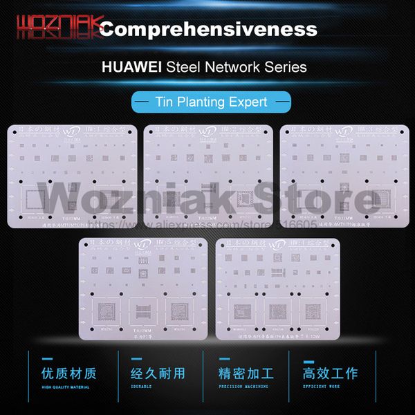 

wozniak wl precision tin-planting steel net for huawei mt7/mts/p8/c7/c8/71/5s/mt8/p9 multipurpose maintenance template mesh