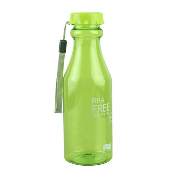 Bottiglia d'acqua in plastica infrangibile per sport da bicicletta di alta qualità all'ingrosso