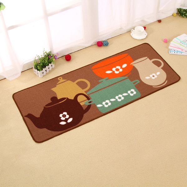 

brown slip bathroom rug kitchen rug cute waterproof living room