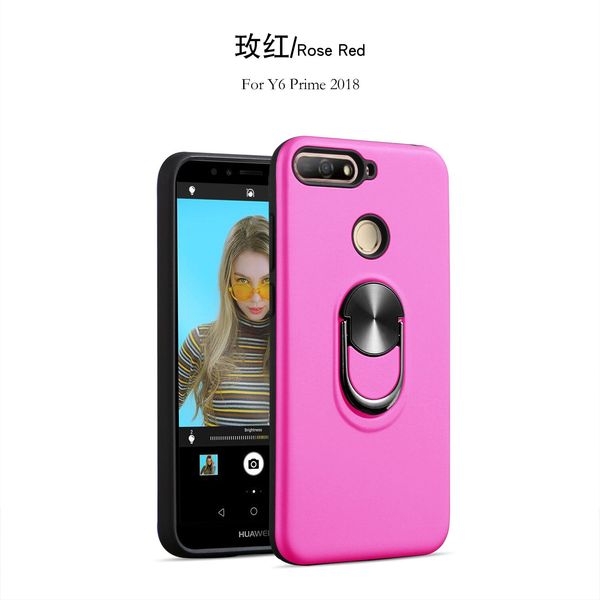 

hybrid armor ring case for samsung galaxy a90 for iphone xs max xr xs for xiaomi redmi 8 kickstand phone cover d