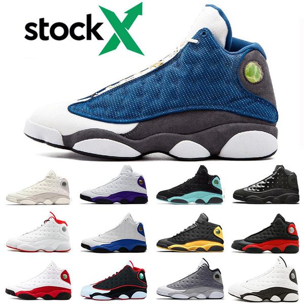 

13 13s mens basketball shoes designer men celtics island green hyper royal court purple love and respect phantom bred sneaker shoes