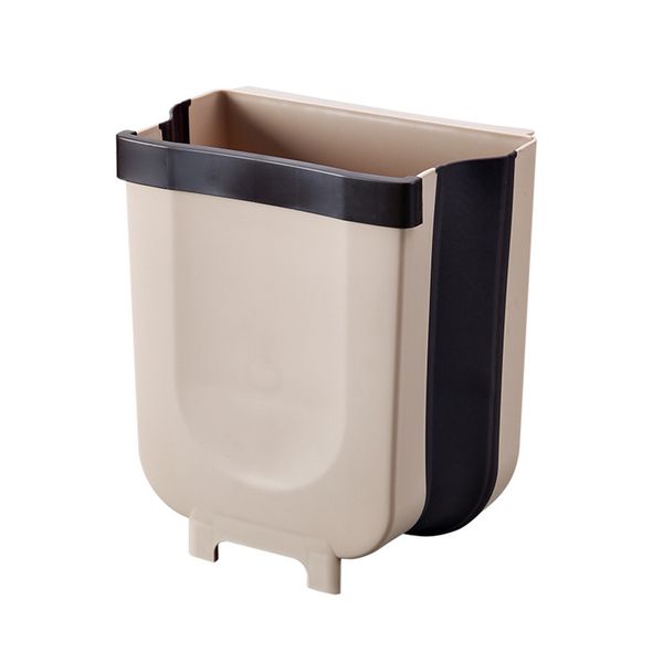 2019 Hanging Trash Can Portable Folding Bin Holder Container For