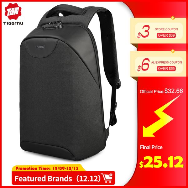 anti theft backpack with tsa lock